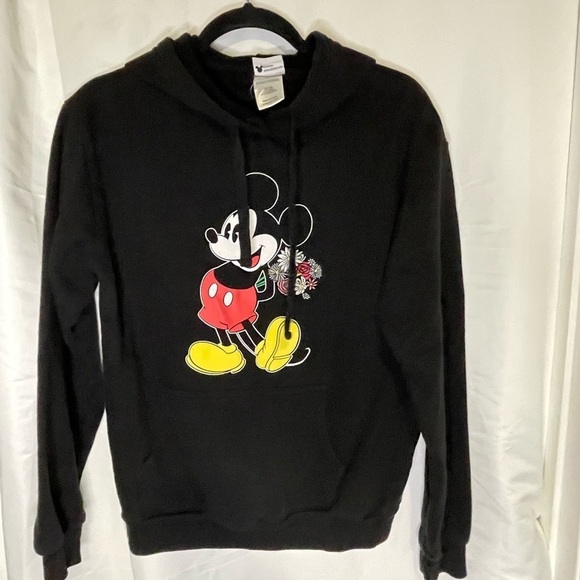 Disney Tops - Disney Women’s Black Mickey Mouse hooded Sweatshirt​​​​​​